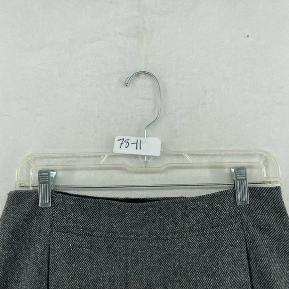 Banana Republic Pencil Mini Skirt Women's Sz 2 Gray Seamless Side Zipper Short - Picture 10 of 10